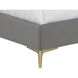 Cairo Antonio Charcoal Bed, Queen